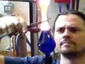Glass Blowing a Rosenburg goblet