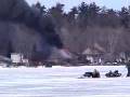Fire on Lake Simcoe