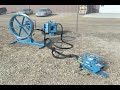 Learn more at: www.condux.com This video covers how to 1. Install Pull Tape 2. Puller Set-Up 3. Position the Foot Control & Position the Capstan 4. Electronic Control System 5. Figure 8 Cable The Condux Fiber Optic Cable Puller sets the standard for safe, efficient pulling of fiber optic cable. Condux Fiber Optic Cable Pullers offer low self torque input for the most accurate tension measuring available. Unlike most hydraulic measuring systems, the Condux system is not affected by changes in temperature, component age, and power source. The puller also features a variable speed foot control and manual flow control valve for optimum pulling speed control.