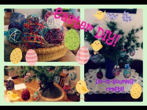 how to make an easter tree