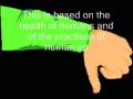 Curing experiments on humans