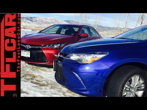 2015 Toyota Camry V6 vs Camry Hybrid Mashup Review: Power vs Economy 2015 Toyota Camry V6 vs Camry Hybrid Mashup Review: Power vs Economy