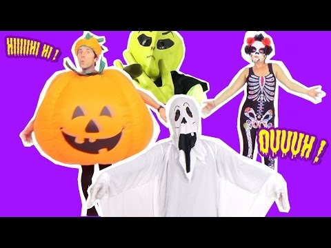 Défilé DEGUISEMENTS d'HALLOWEEN - On vous présente NOS COSTUMES !