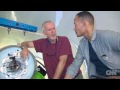 Director James Cameron gives a tour of a technologically advanced sub that he hopes will lead him to a deep-sea record.