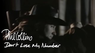 Phil Collins - Don't Lose My Number (Official Video)