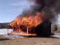 Pratique d'incendie à Rivière-Bleue # 2