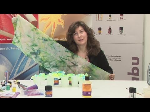 how to dye silk scarves