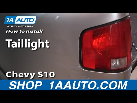 1AAuto.com replace the Chevy pickup truck taillight S10 - S15 - 1998-2004 GMC
