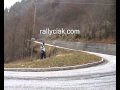 MITSUBISHI LANCER EVO RONDE CARNIA RALLY ACN FORZE DI POLIZIA INCIDENTE