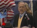 Sen. Ted Stevens Returns to Alaska