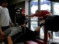 USP Labs Sponsored Athlete Matt Vinopal Bench 605x2