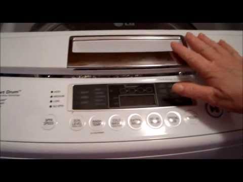 how to unclog lg washer