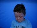 Theo sings to himself