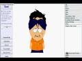 makin of a southpark character