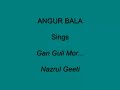 ANGUR BALA SINGS GANGULI  78 rpm-  NAZRUL Geeti