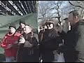The Corrigan Brothers performing their popular ditty, 