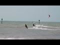 Kitesurfer at Smathers Beach, Key West - 01-28
