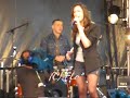 Victoria au concert contre la leuc�mie le 18/05/08