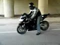 Smokin the tire on my baby