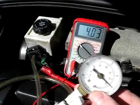 how to test vn crank angle sensor
