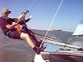 greg and jeff rio vista sailing hobbiecat