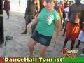 WHITE GIRL GETS HUMILIATED IN A BEACH IN JAMAICA