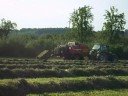 Pressage de ballots (herens) avec des Deutz Pressage de ballots (herens) avec des Deutz