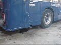 This is Riverlink's Bristol VR WTU 467W starting up during a period in winter storage at Plymouth Citybus' Milehouse depot.
