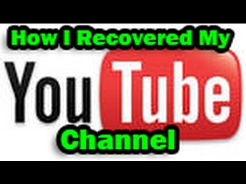 how to recover youtube account