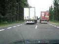 Szalony TIR, tirolot, droga na Augustów