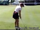 Natalie Gulbis hits fan with golf ball Natalie Gulbis hits fan with golf ball
