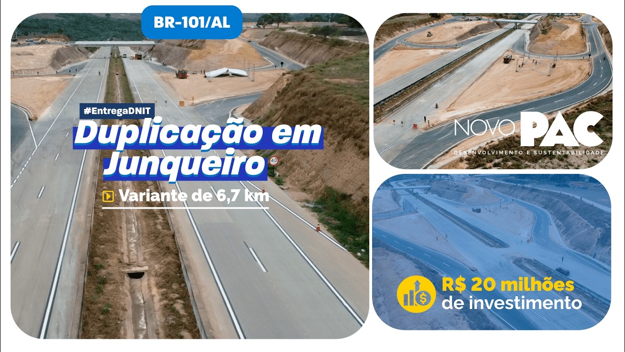 #EntregaDNIT: BR-101/AL Junqueiro