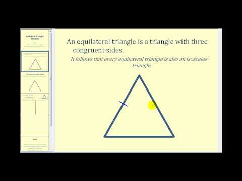 how to prove an equilateral triangle