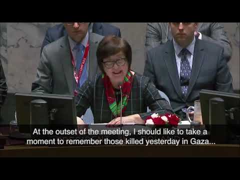 UNSecCouncil holds 'minute of silence' to honor Palestinian terrorists killed in Gaza