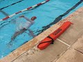 Rosemarie Strawn Swimming Backstroke Rosemarie Strawn Swimming Backstroke