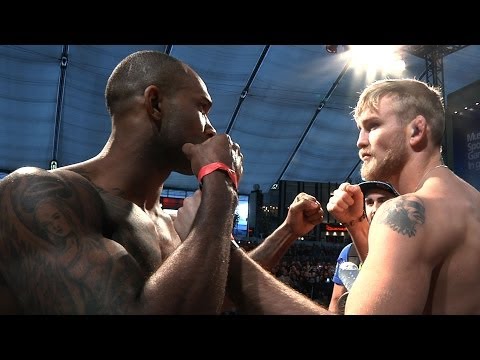 highlight - Stars from the Fight Night London co-main and main event hit the scales Friday before going to war on Saturday.