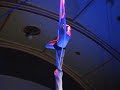 Dans aerial silks act for circalicious