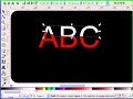 Inkscape Tutorial - Text On Reflective Surface