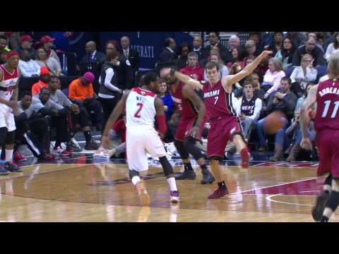 Video: John Wall Dimes Gortat Between His Legs