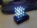 3x3x3 LED cube