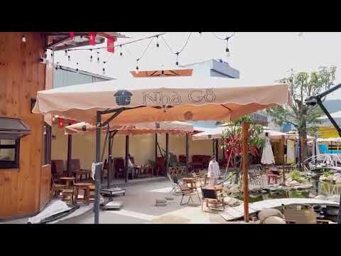  Dù Lệch Tâm Vuông Đức Anh | Cafe - Nhà Hàng - Resort