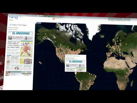 how to embed bing maps