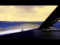 Boeing 737 landing at Katowice International Airport