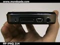 Editado por: http://www.mundopda.com
Audio: Fugue State

Por fin llega el HP iPAQ 214, un PDA puro y potente que los usuarios esperaban desde hace mucho tiempo. En este video nos centramos sobre los detalles del aparato, así como algunos aspectos de su funcionamiento. 
También podemos ver una comparación de tamaño con un HTC Advantage X7500.

The HP iPAQ 214 finally arrived. The user community has been expecting this pure and powerful PDA for a long time. In this video we will focus on the device's details and some aspects of its use.
We can also see a size comparison between the iPaq 214 and an HTC Advantage X7500.

Más videos (more videos):
http://www.mundopda.tv

Dónde comprar (where to buy):
http://www.mundopda.com/cgi-bin/generar.exe?tienda=0005categoria=0063