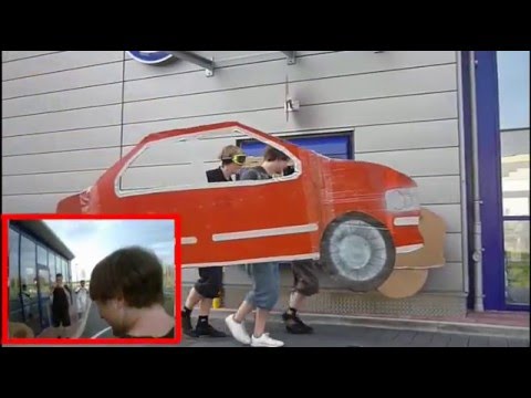 Bio King - Mit dem Pappauto durch den Drive In