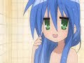 Lucky star episode 6 dub!Miyuki and lesbian teacher: MagaretaKonata and Tsukasa: THE Riri ChanKagami and green haired woman: THE Berra chan