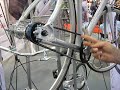 Delta C Drive belt drivetrain Interbike 2008 Video created by Downtube.com