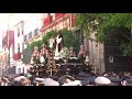 salida del señor de la sagrada cena del palacio arzobispal