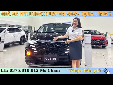 ✅Giá xe Hyundai Custin 2023 | Xe thực tế đã về đại lý Hyundai Trường Chinh