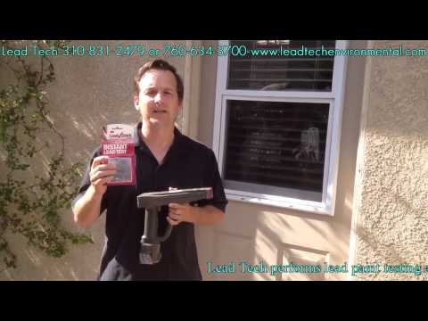 how to test for lead paint